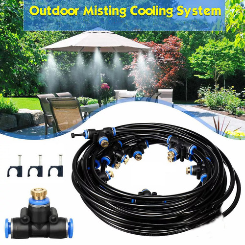 Misting cooling system patio - misting,
